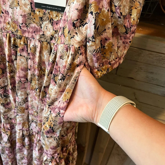 NWT En Saison Jocelyn floral cottage core dress size Small - Picture 8 of 10
